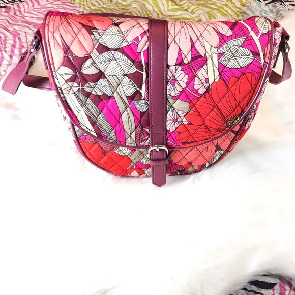 Vera Bradley Handbags - Vera Bradley ‘Slim Saddle Bag’ Crossbody Handbag